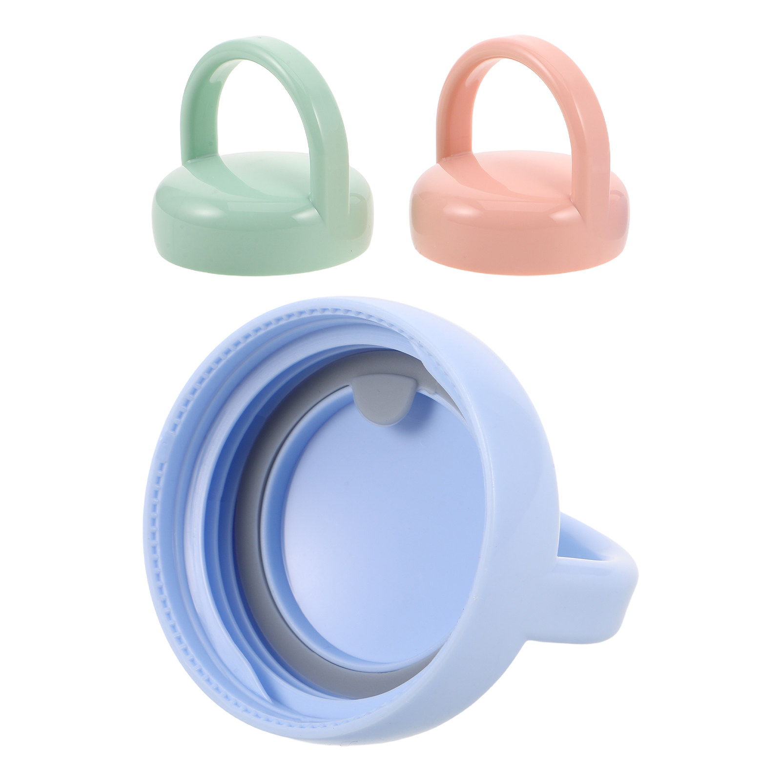 Food Storage Baby - 3Pcs Baby Bottle Caps Ergonomic Handle