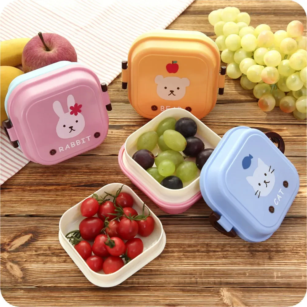 Food Storage Camping - Children's Mini Cute Cartoon Food Storage