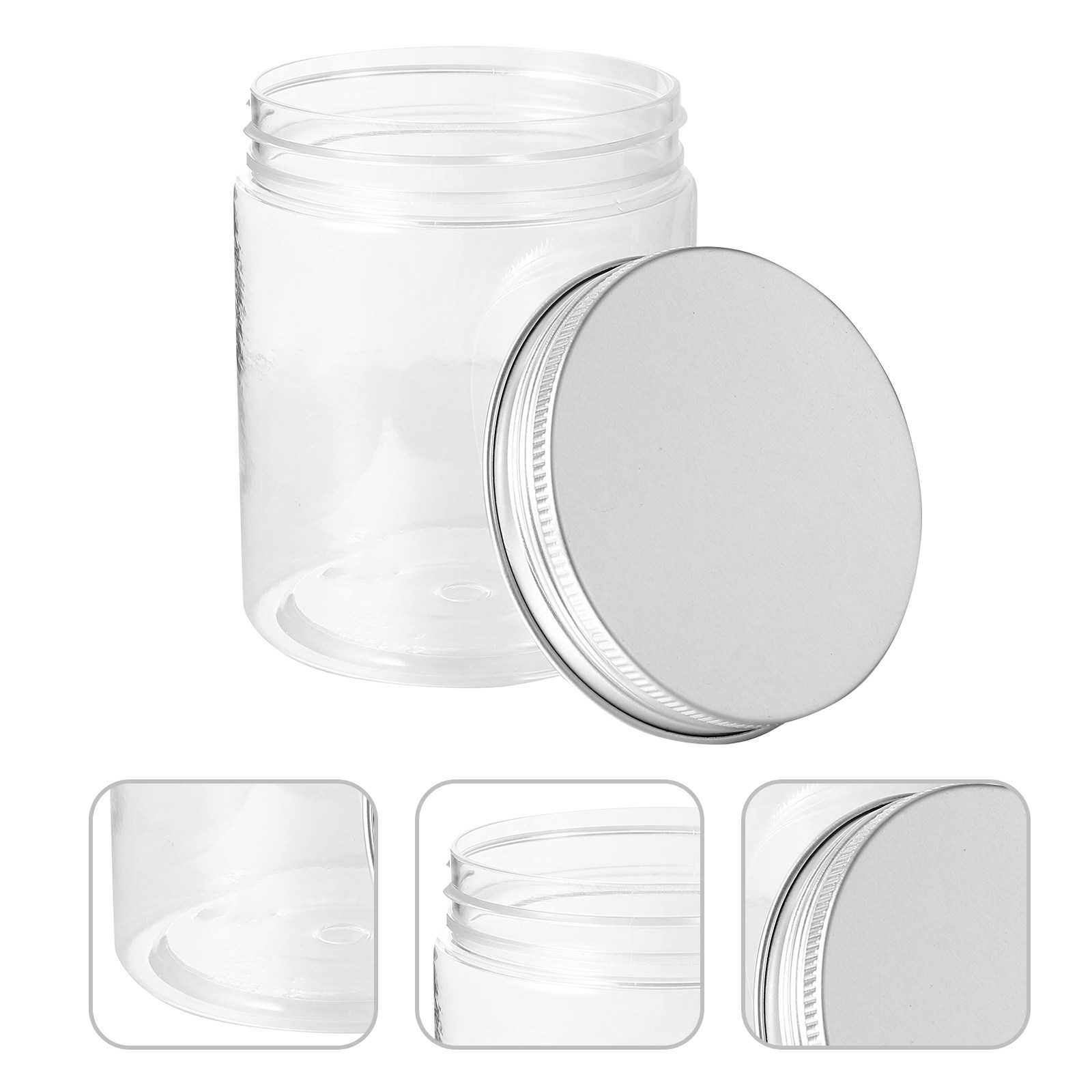 Food Storage Container - 12Pcs Plastic Storage Jars Household Sealed