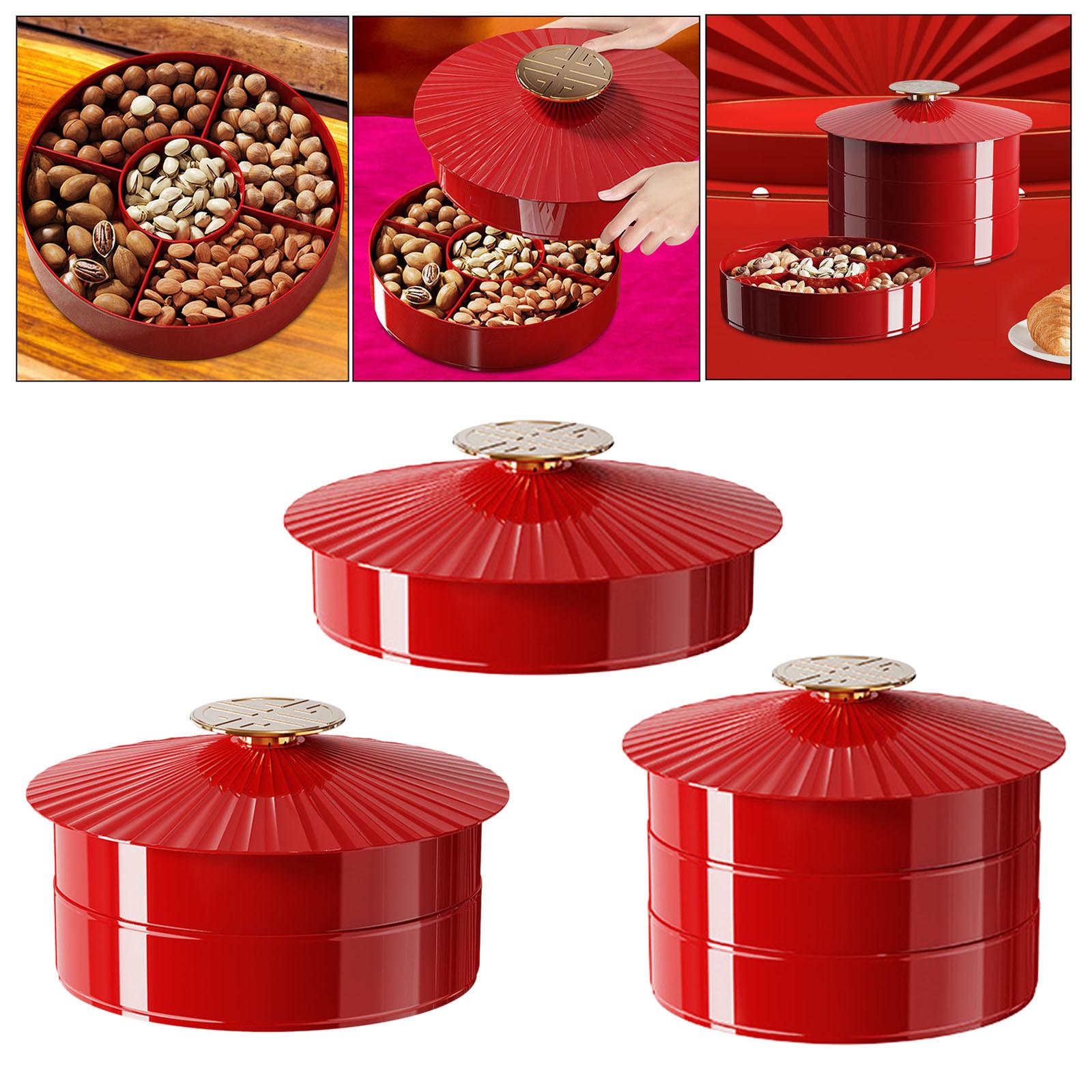 Food Storage In Restaurant - Multipurpose Divided Serving Tray with Lid