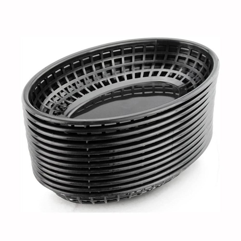Food Storage In Restaurant - D9 7PCS/Lot Fries Burgers Plastic Food