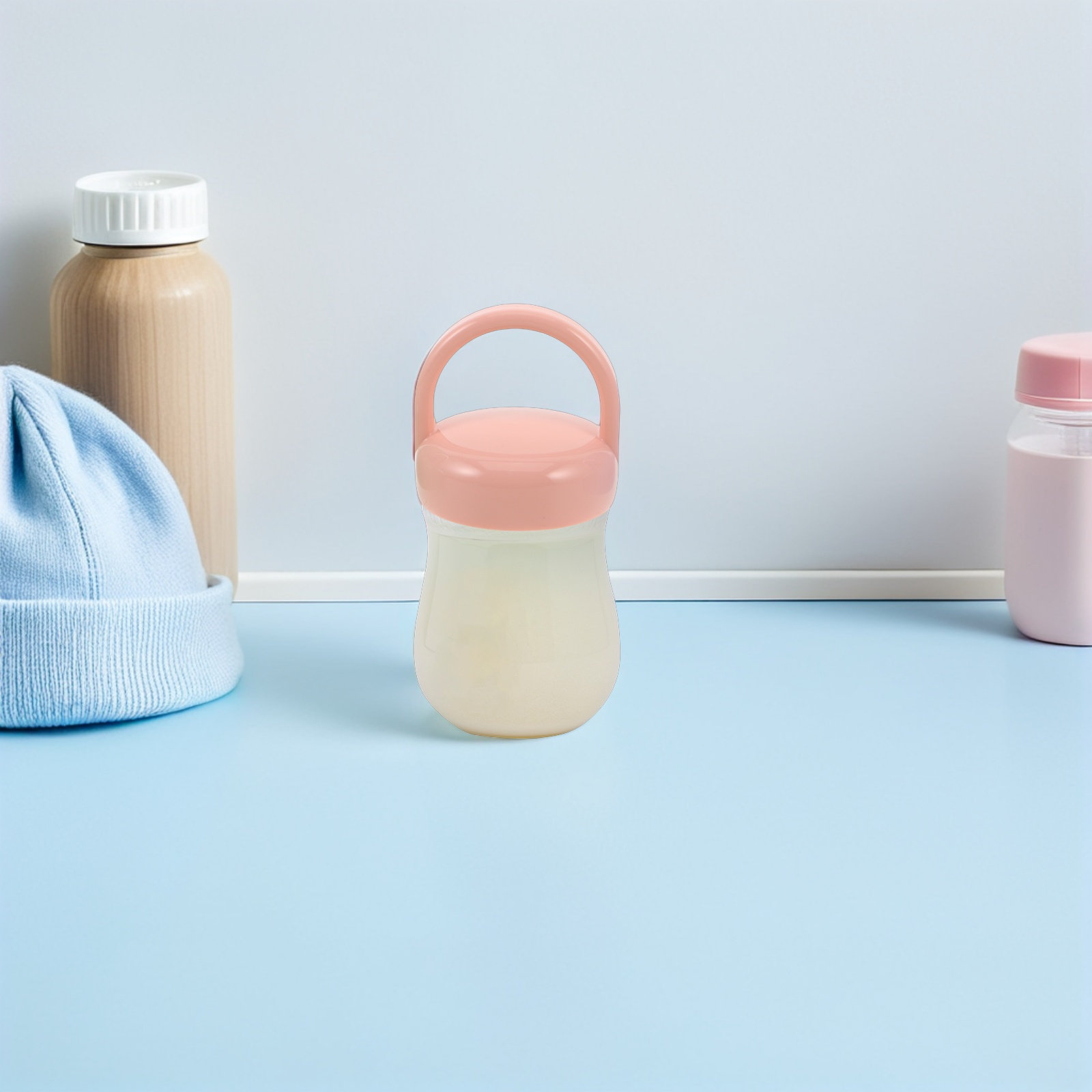 3Pcs Baby Bottle Caps Ergonomi - Food Storage Baby recension och pris
