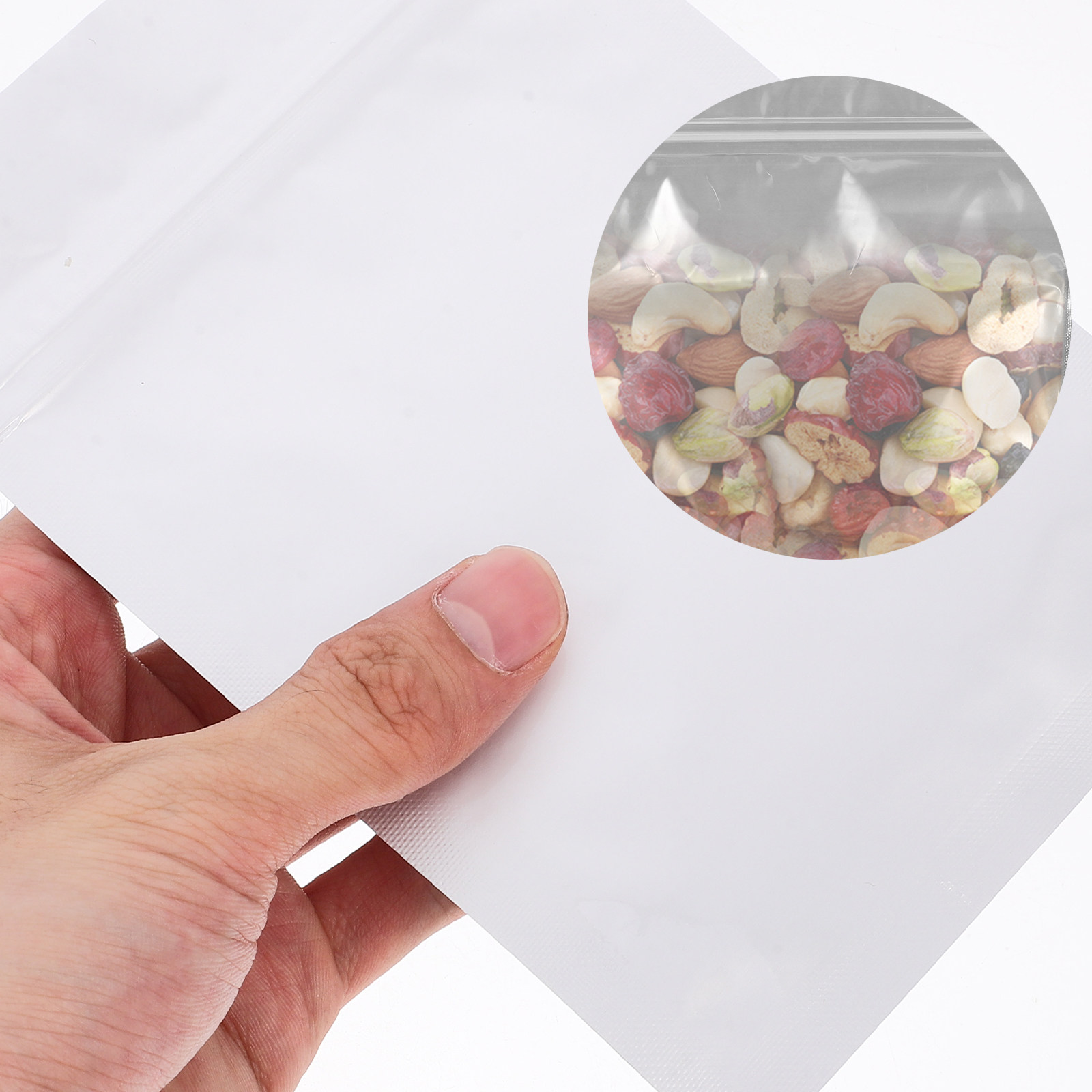 50Pcs Airtight Resealable Bags - Food Storage Bag recension och pris