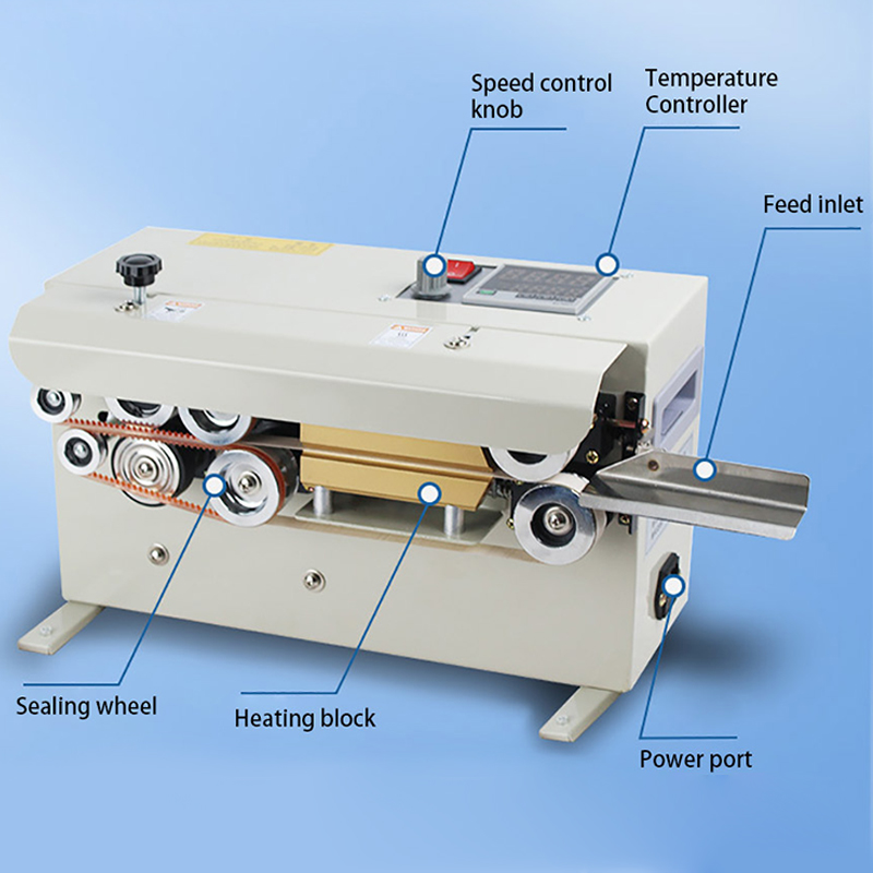 Automatic Continuous Band Seal - Food Storage Bag recension och pris