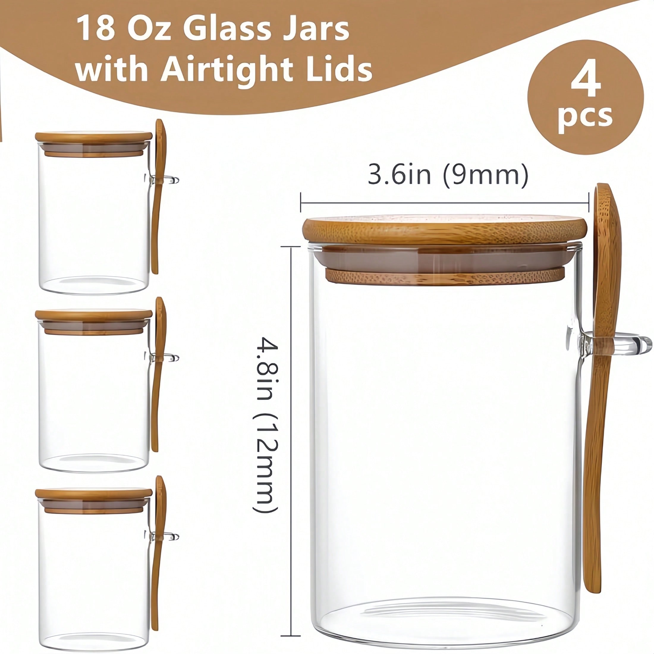 4-Piece Storage Set (Including - Food Storage Jar Set recension och pris