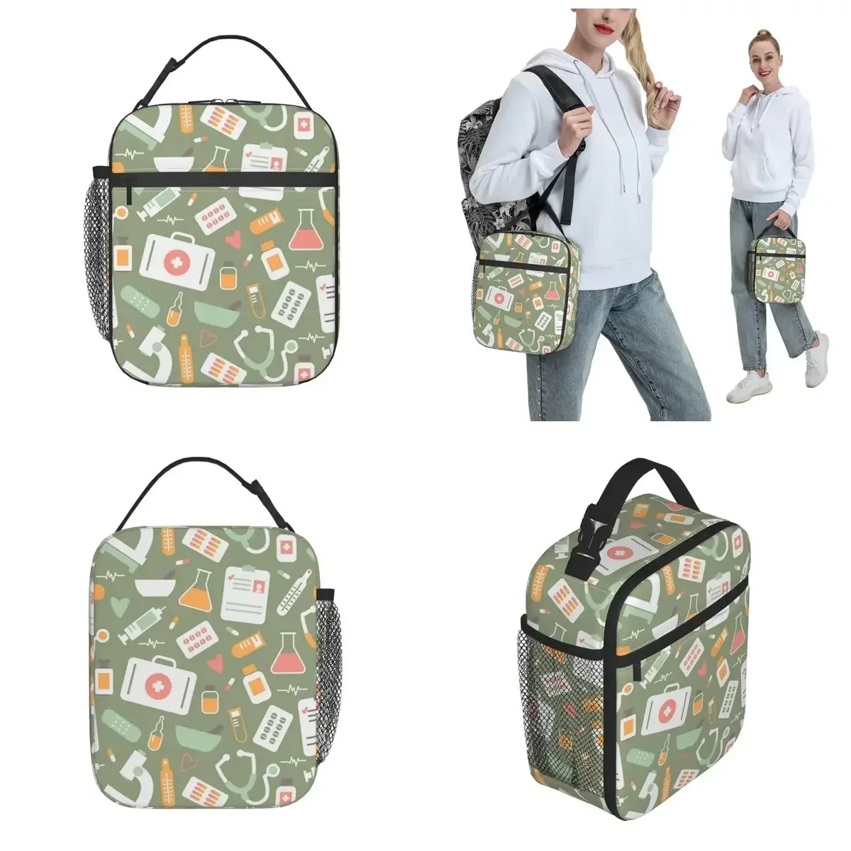 Nurse Healthcare Pattern Merch - Food Storage Bag recension och pris