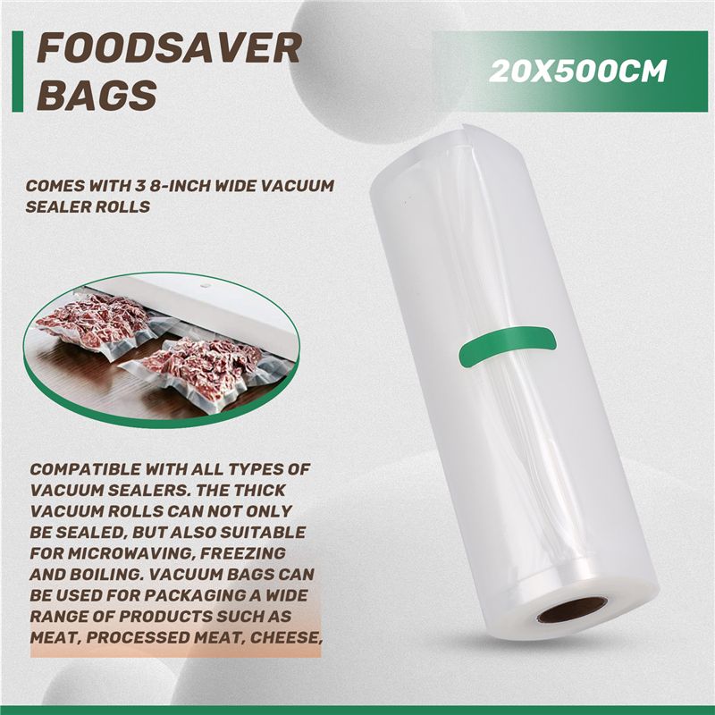 ABVJ-Vacuum Sealer Bags Rolls  - Food Storage Roll Bags recension och pris