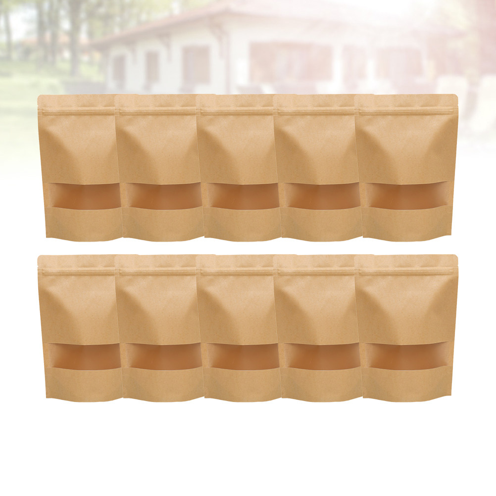 50Pcs Food Storage Kraft Paper - Food Storage Bag recension och pris
