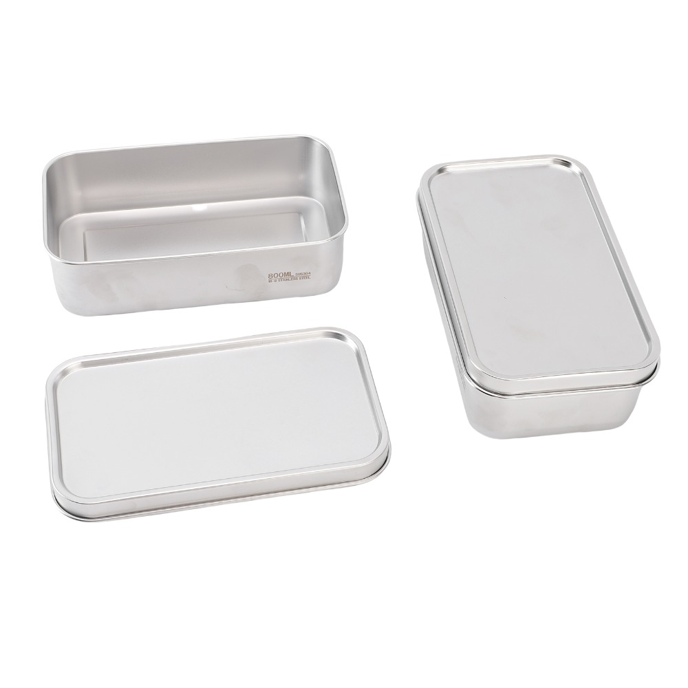 2PCS Practical 304 Stainless S - Food Storage Camping recension och pris