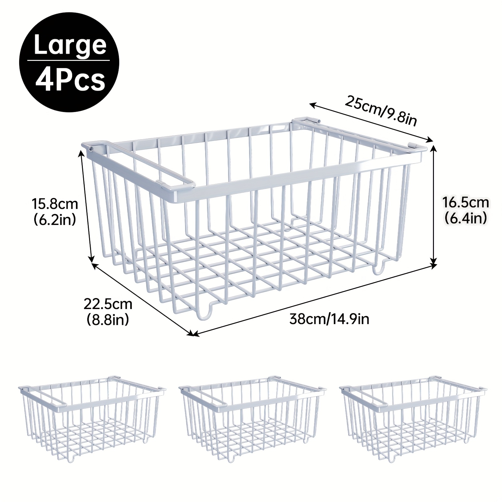 4 Pcs/5 Pcs Restaurant Freezer - Food Storage In Restaurant recension och pris