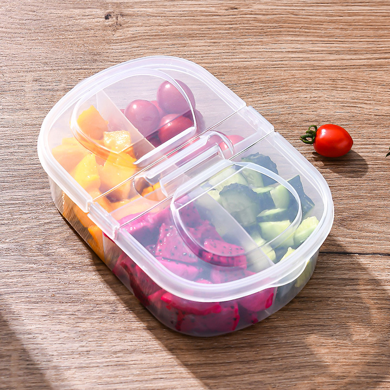 10pcs/4pcs/1pc Portable Lunch  - Food Storage Camping recension och pris