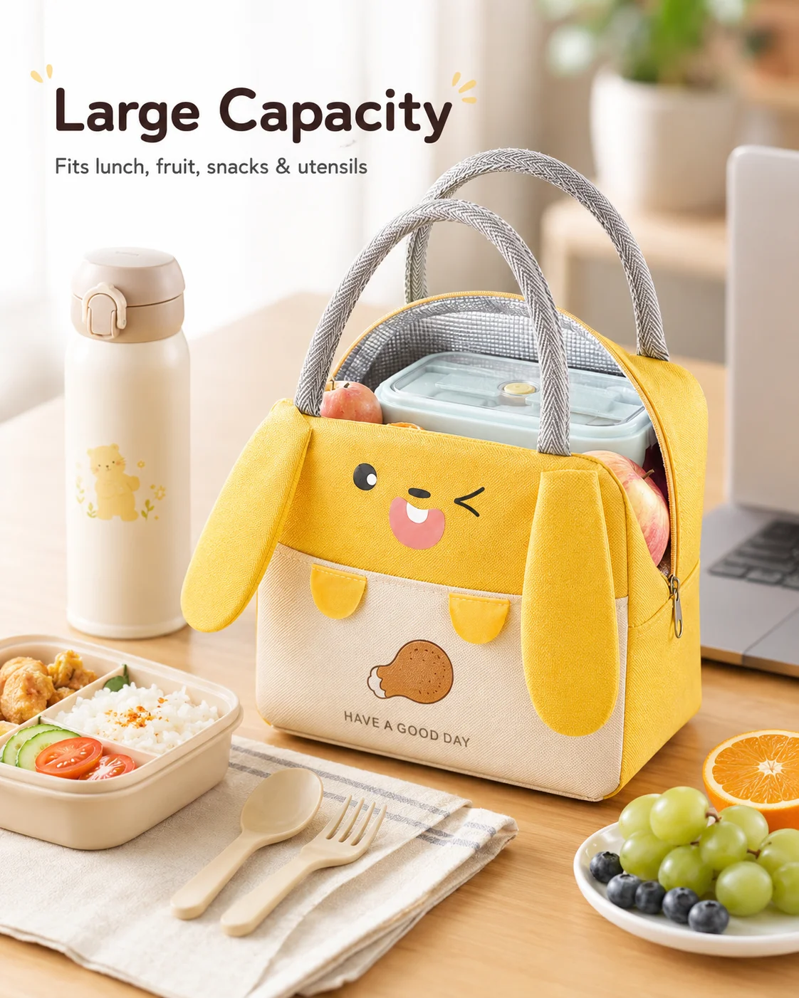 Portable Cartoon Thermal Coole - Food Storage Camping recension och pris