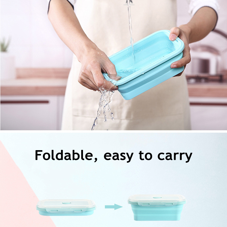 Collapsible Silicone Food Stor - Food Storage Freezer Containers recension och pris