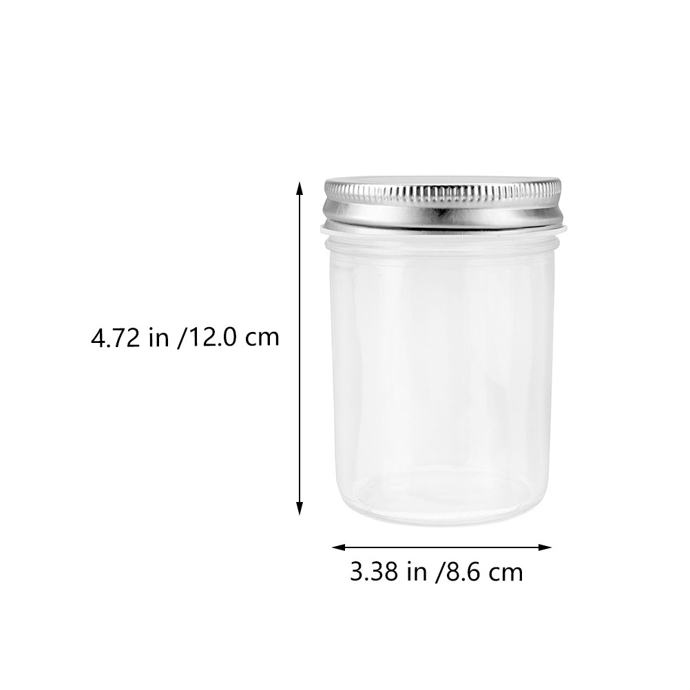 4Pcs Jam Canning Jars Glass Se - Food Storage Container recension och pris