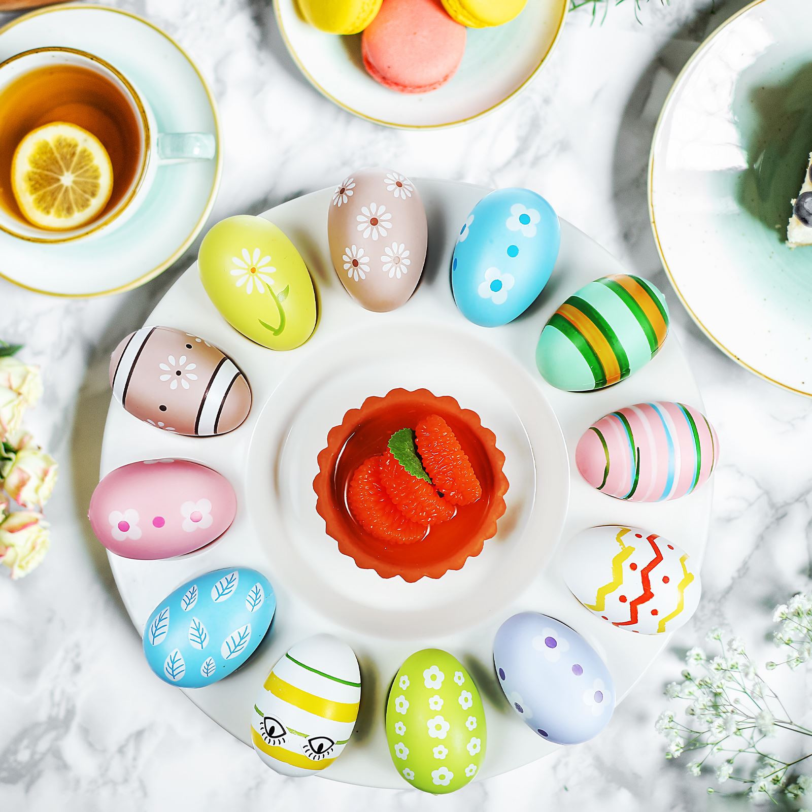 1pc Easter Dish Ceramic Platte - Food Storage In Restaurant recension och pris