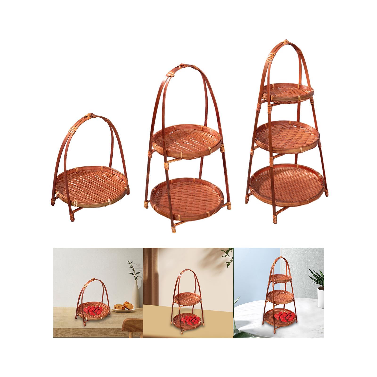 Bamboo Woven Fruit Basket Meal - Food Storage In Restaurant recension och pris