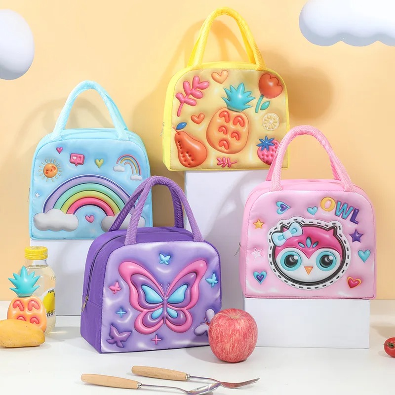Children's Lunch Box Bag 3D Ca - Food Storage Roll Bags recension och pris
