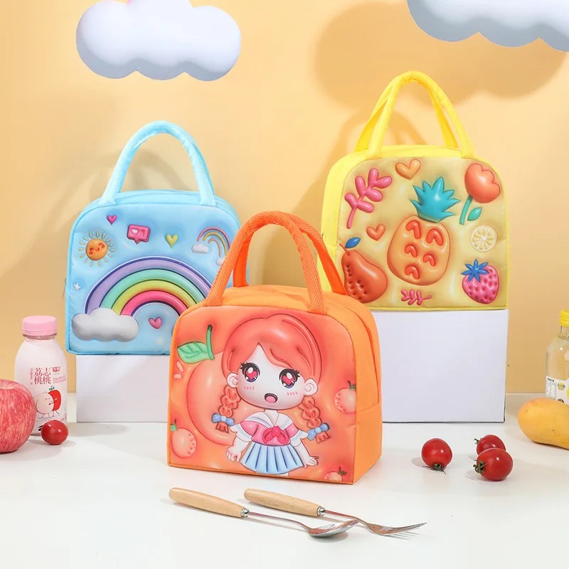 Children's Lunch Box Bag 3D Ca - Food Storage Roll Bags recension och pris