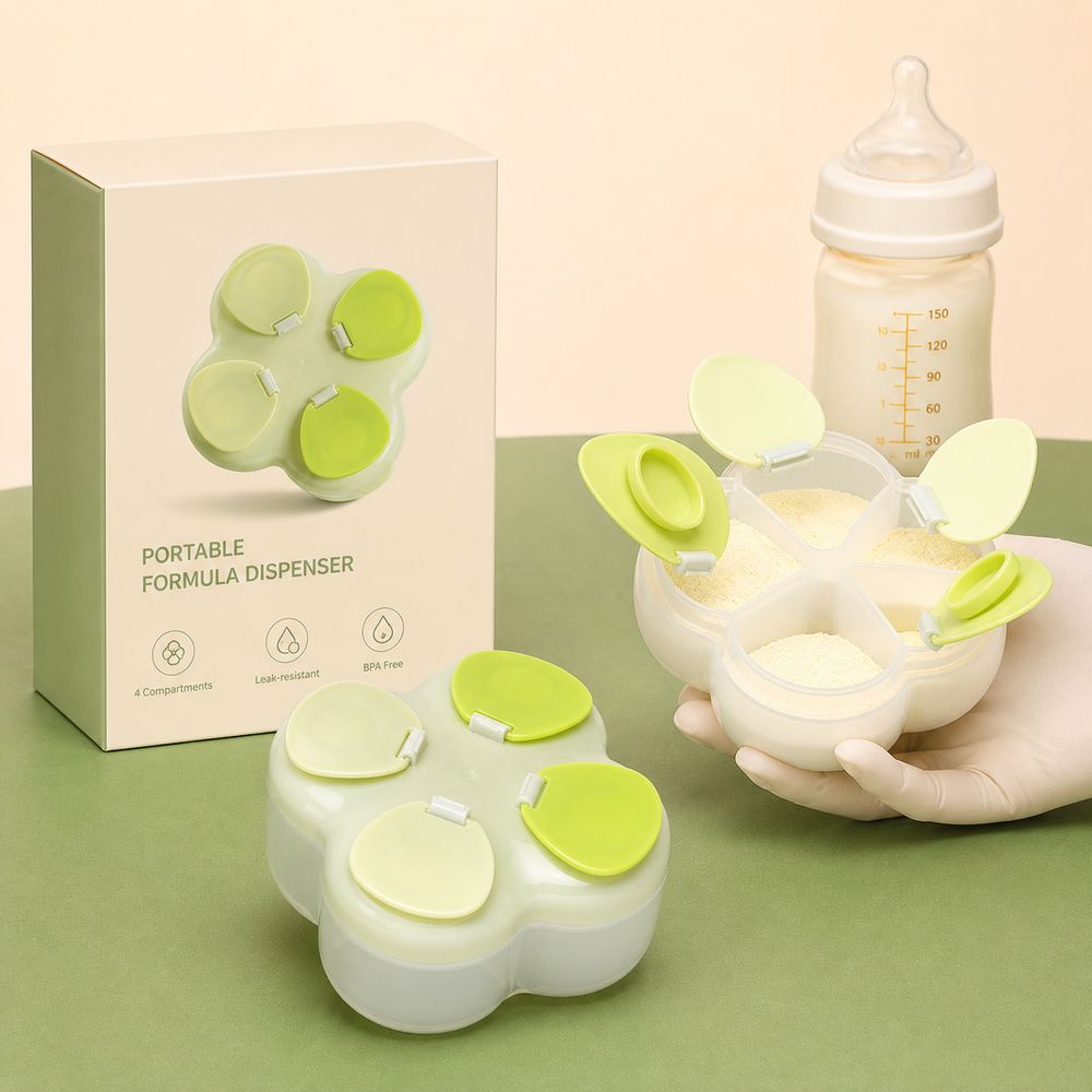 Partitioned Formula Dispenser  - Food Storage Baby recension och pris