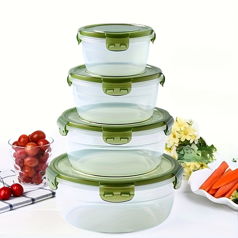 4 Plastic Food Storage Contain - Food Storage Camping recension och pris