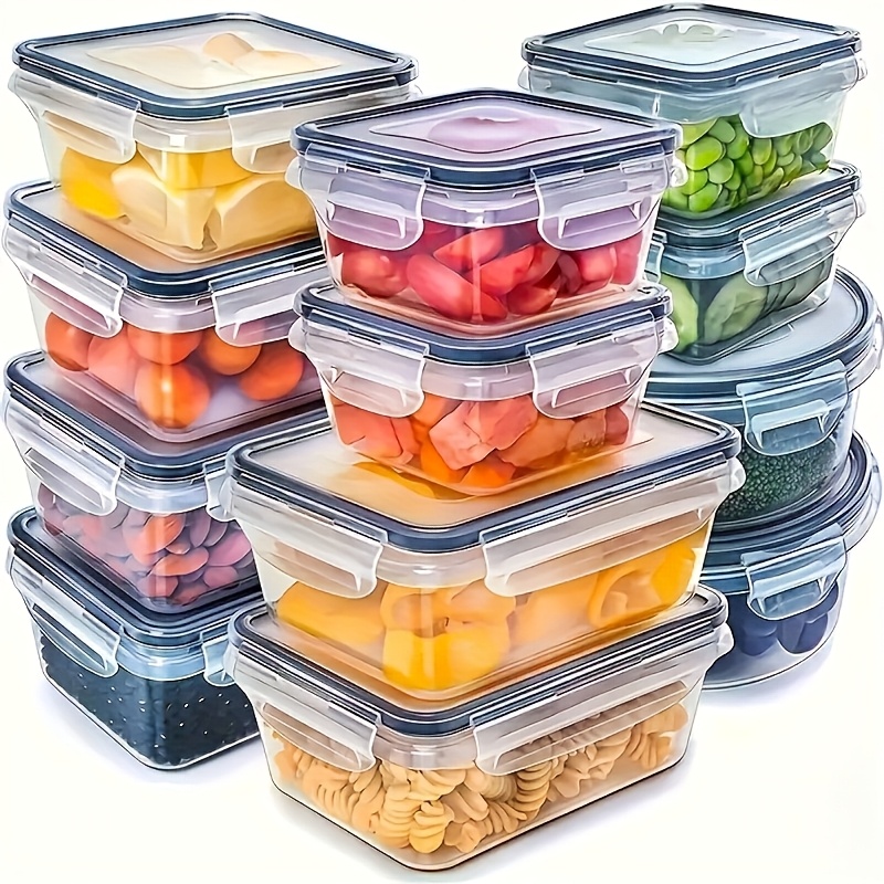 8Pcs Set Includes 4 Containers - Food Storage Jar Set recension och pris