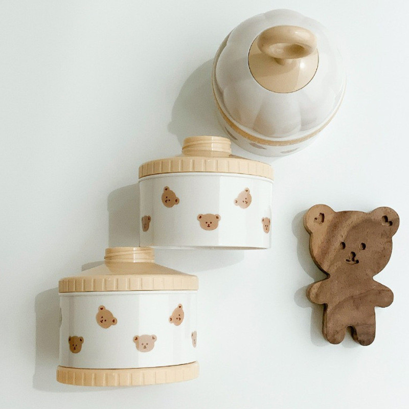 Cute Bear Milk Powder Box Baby - Food Storage Baby recension och pris