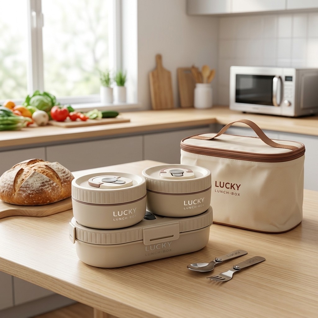 Microwave Safe 304 Stainless S - Food Storage Jar Set recension och pris