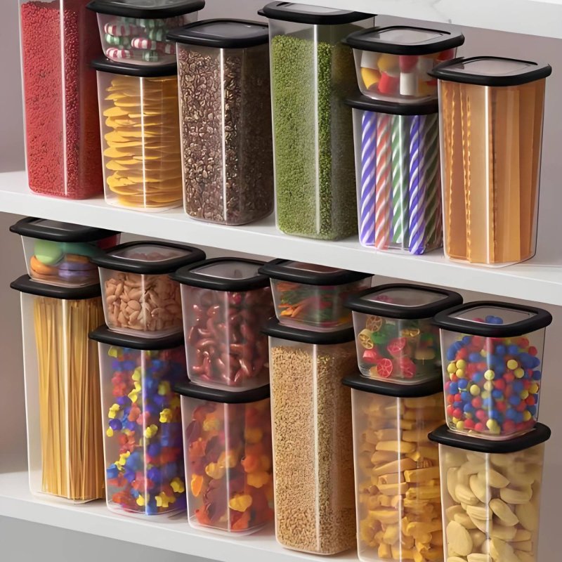 6 Pieces Airtight Food Storage - Food Storage Container recension och pris