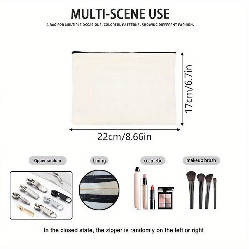 1PC Fun Travel Makeup Bag Mult - Food Storage Roll Bags recension och pris