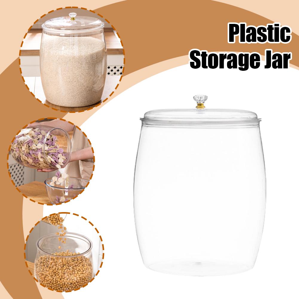 Large Transparent Plastic Seal - Food Storage With Lids recension och pris