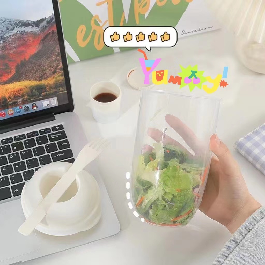 Portable Breakfast Cups Cereal - Food Storage Yogurt recension och pris