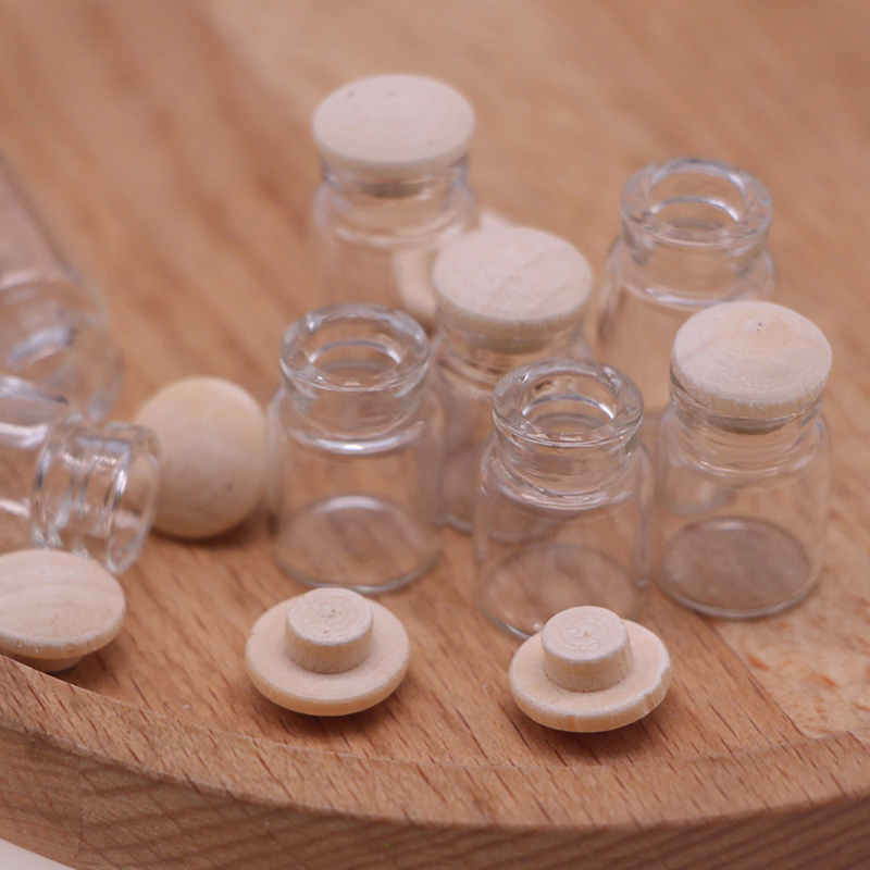 4Pcs 1:12 Dollhouse Miniature  - Food Storage With Lids recension och pris