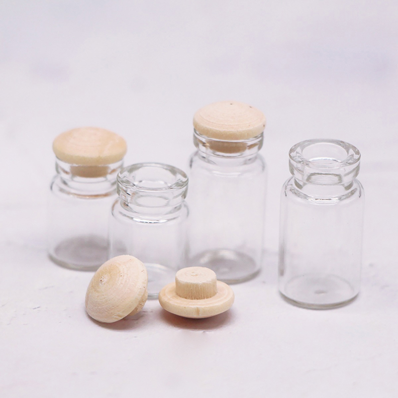 4Pcs 1:12 Dollhouse Miniature  - Food Storage With Lids recension och pris