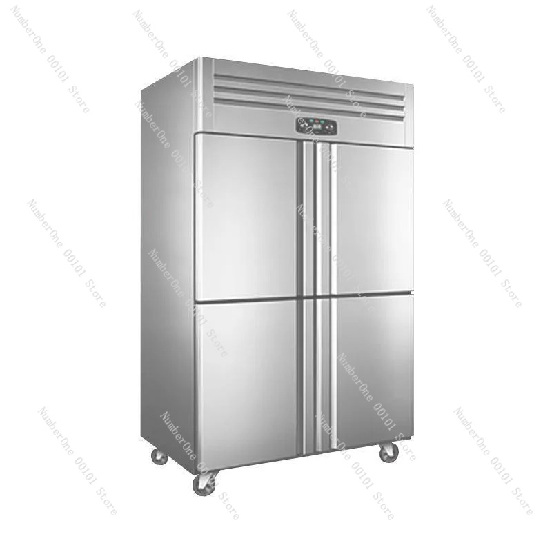 4-Door Commercial Freezer Refr - Food Storage In Restaurant recension och pris