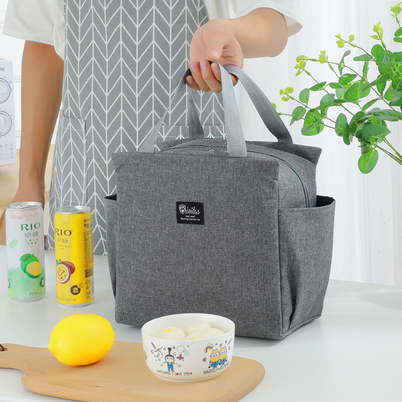 Lunch Bag Nylon Waterproof The - Food Storage Roll Bags recension och pris