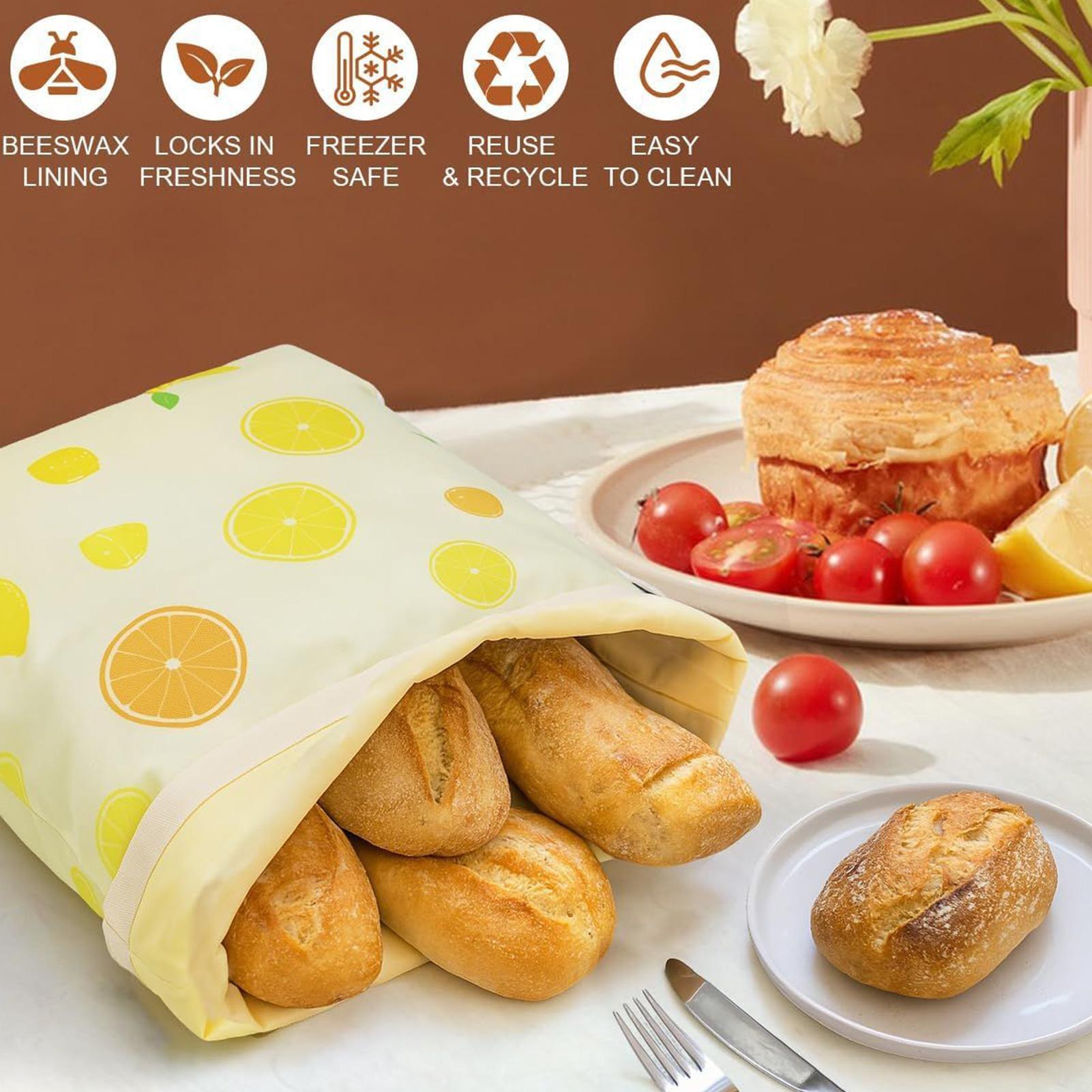 Bread Bags Reusable Reusable B - Food Storage Bag recension och pris