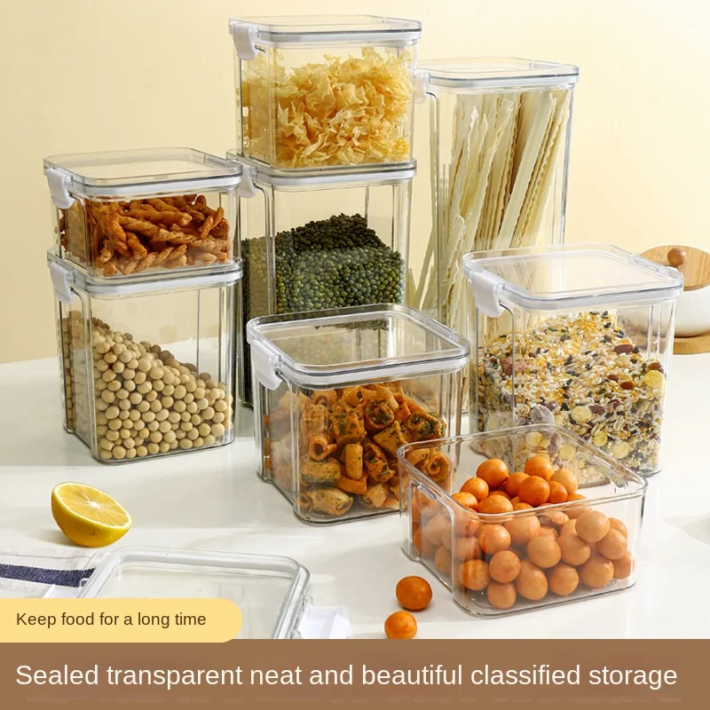 Sealed Jars For Kitchen Storag - Food Storage Jar Set recension och pris
