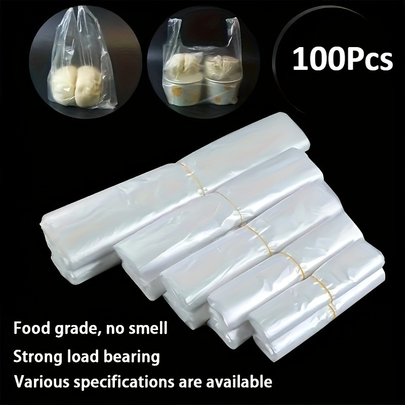 100Pcs Mini Transparent Dispos - Food Storage Bag recension och pris