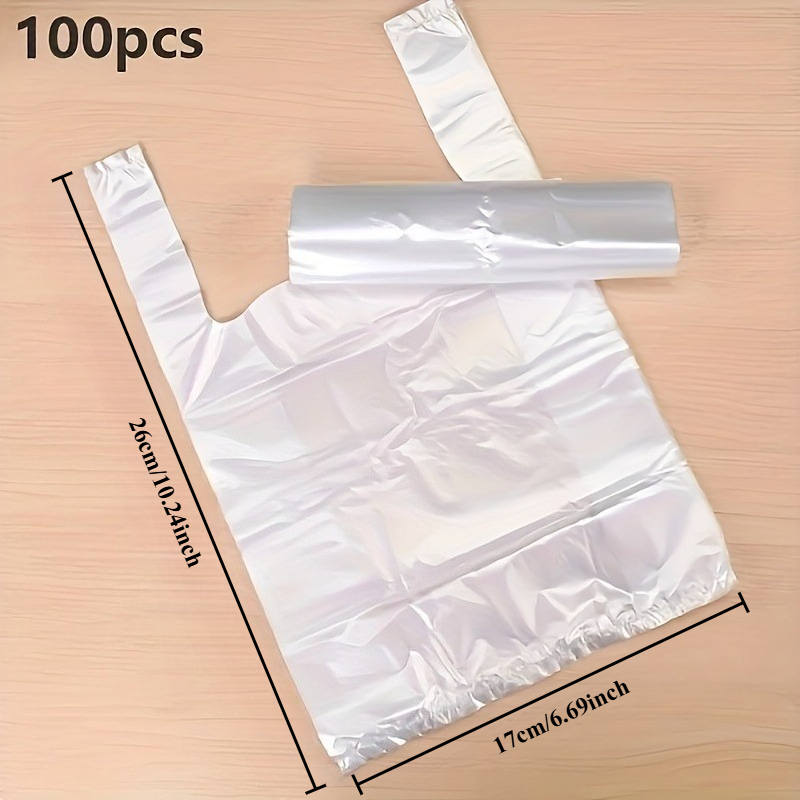 100Pcs Mini Transparent Dispos - Food Storage Bag recension och pris