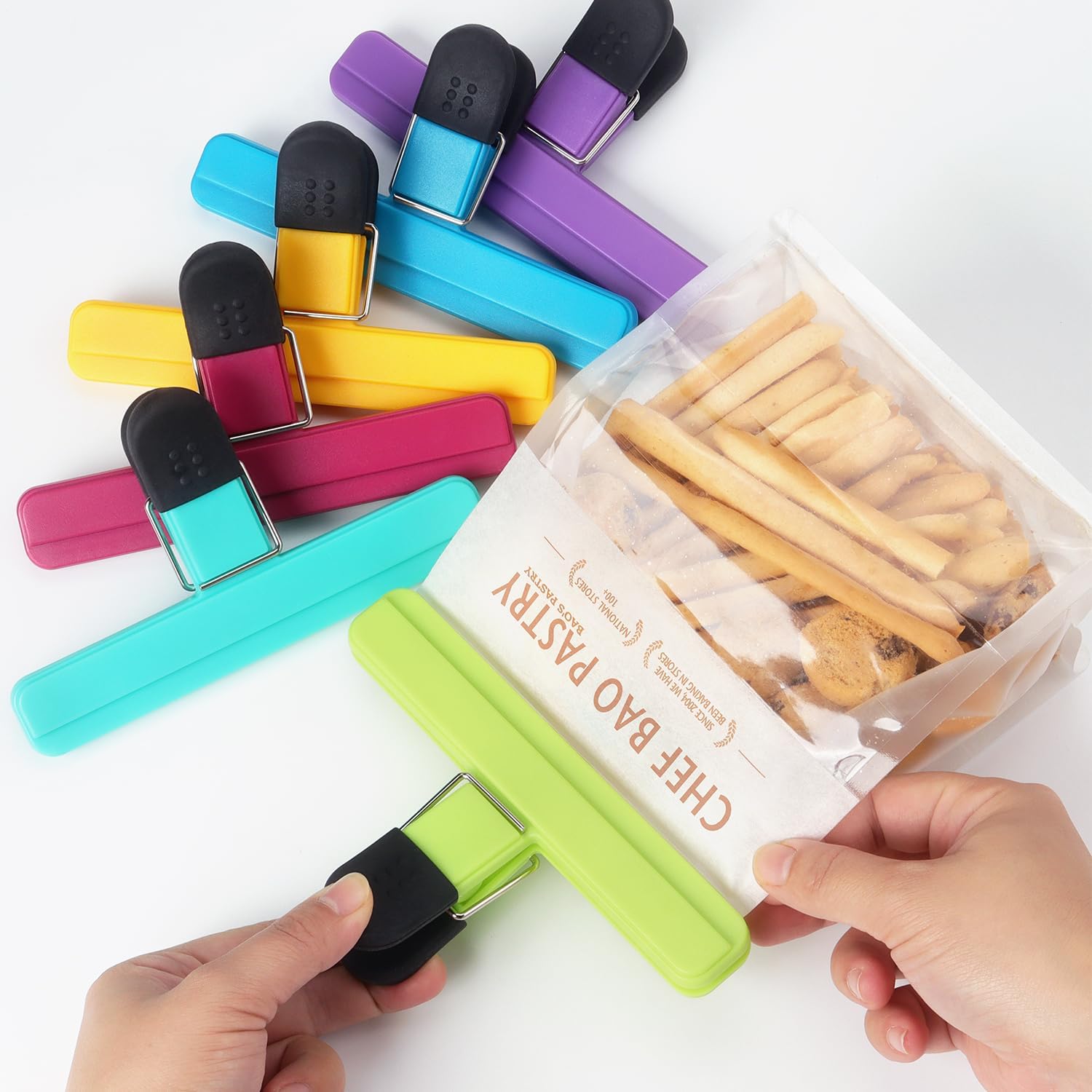 3-12PCS Multi Purpose Sealing  - Food Storage Roll Bags recension och pris