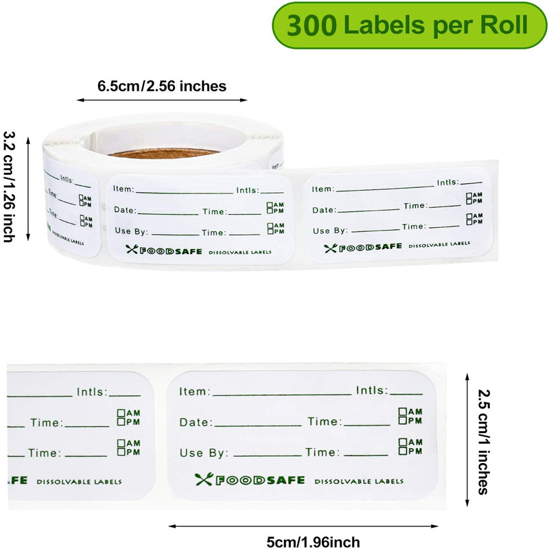 300/pcs Food Storage Labels Ad - Food Storage In Restaurant recension och pris