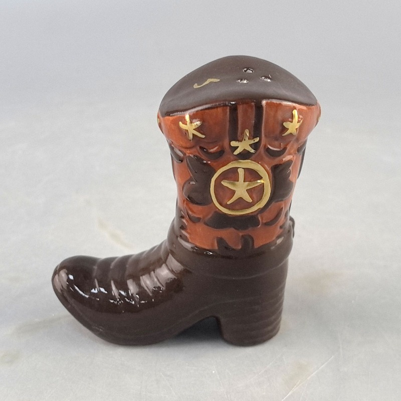 Vintage Boots Ceramic Spice Ja - Food Storage Jar Set recension och pris