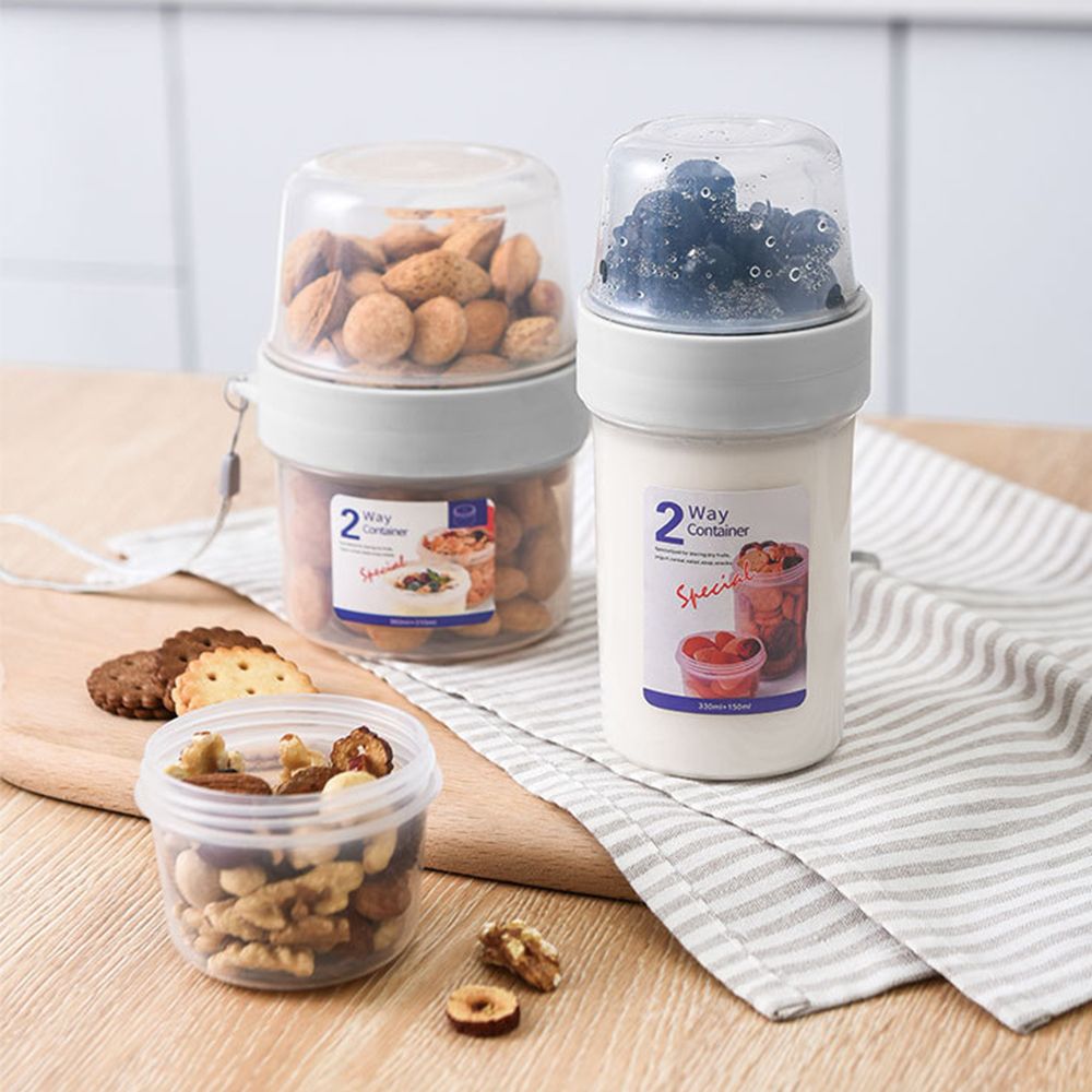 Double-layer Fresh-keeping Box - Food Storage Yogurt recension och pris