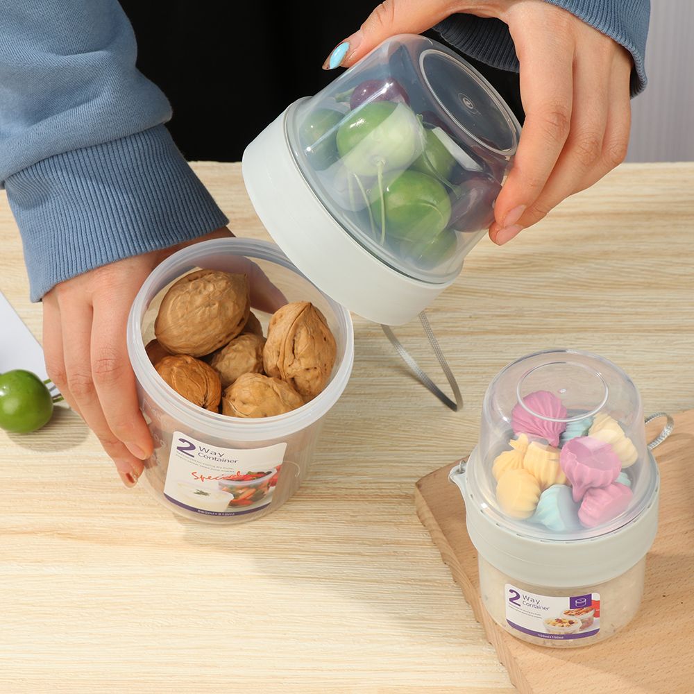 Double-layer Fresh-keeping Box - Food Storage Yogurt recension och pris