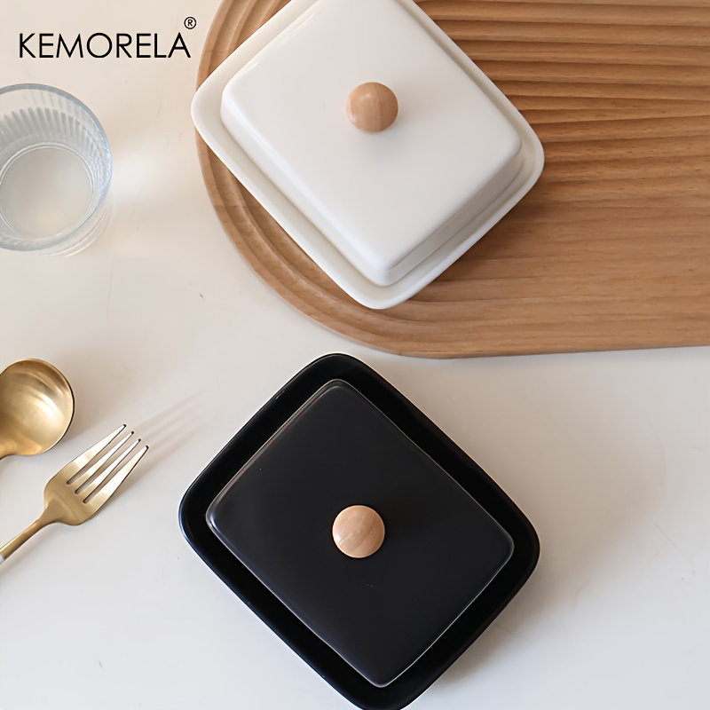 Ceramic Butter Dish with Lid R - Food Storage In Restaurant recension och pris