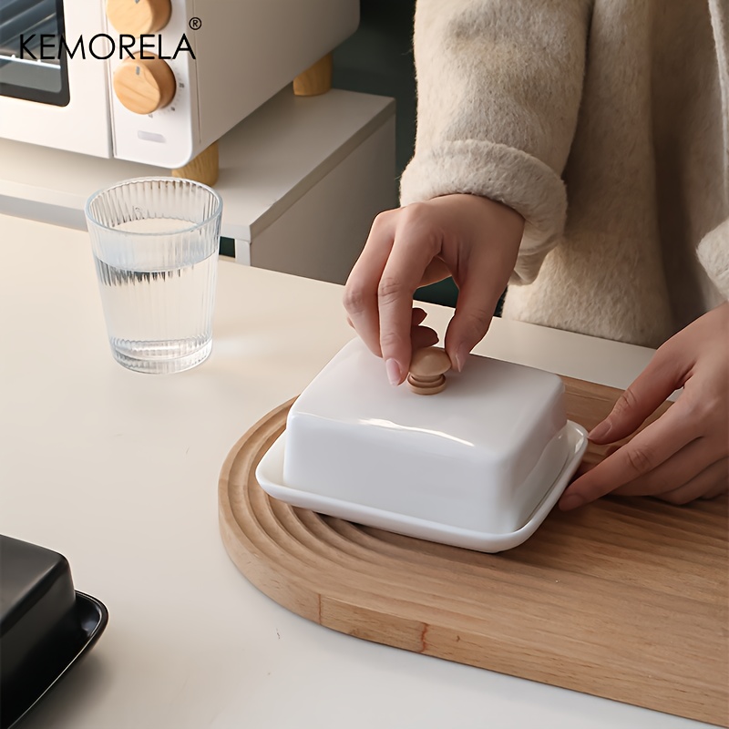 Ceramic Butter Dish with Lid R - Food Storage In Restaurant recension och pris