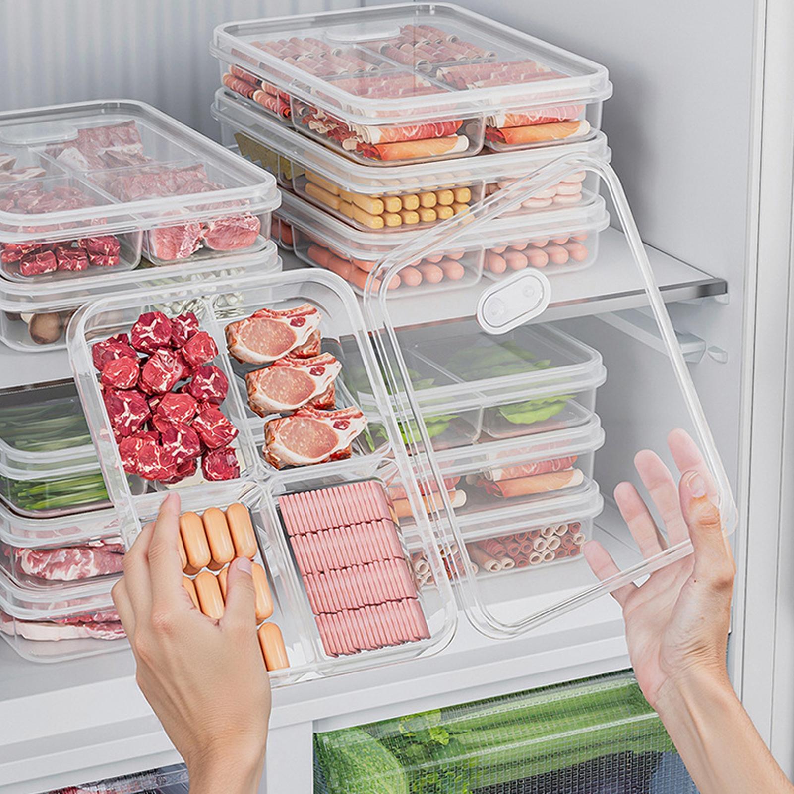 1PC Refrigerator Storage Box M - Food Storage Freezer Containers recension och pris