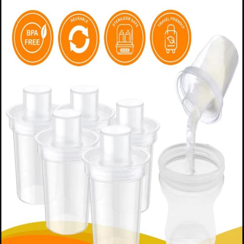 6PPC 80ML Baby Milk Powder Dis - Food Storage Baby recension och pris