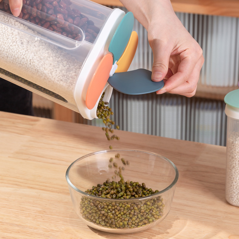 Kitchen Cereals Storage Box Pl - Food Storage Jar Set recension och pris