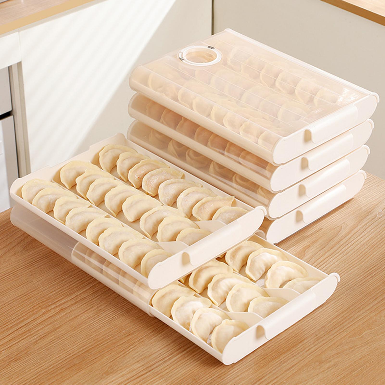 Dumpling Storage Box Pull Out  - Food Storage Freezer Containers recension och pris